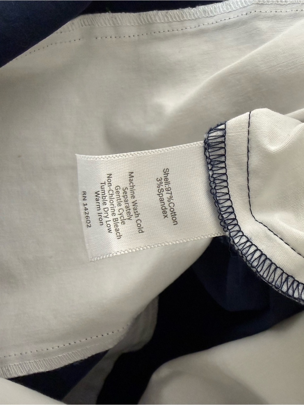 SAIL TO SABLE Navy and White Stripe Sleeveless Preppy Old Money Dress - Picture 9 of 9